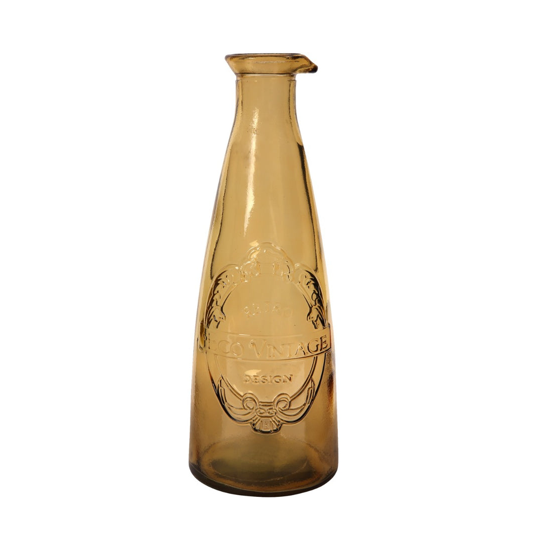 Dexam Sintra Recycled Glass Drinks Carafe - Ochre