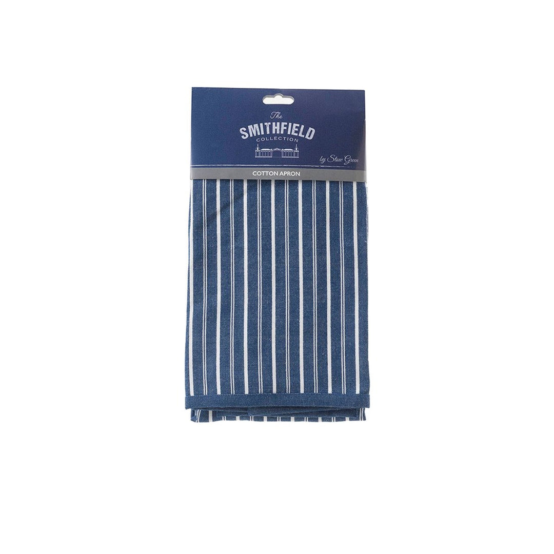Stow Green Smithfield Blue Butchers Stripe Apron