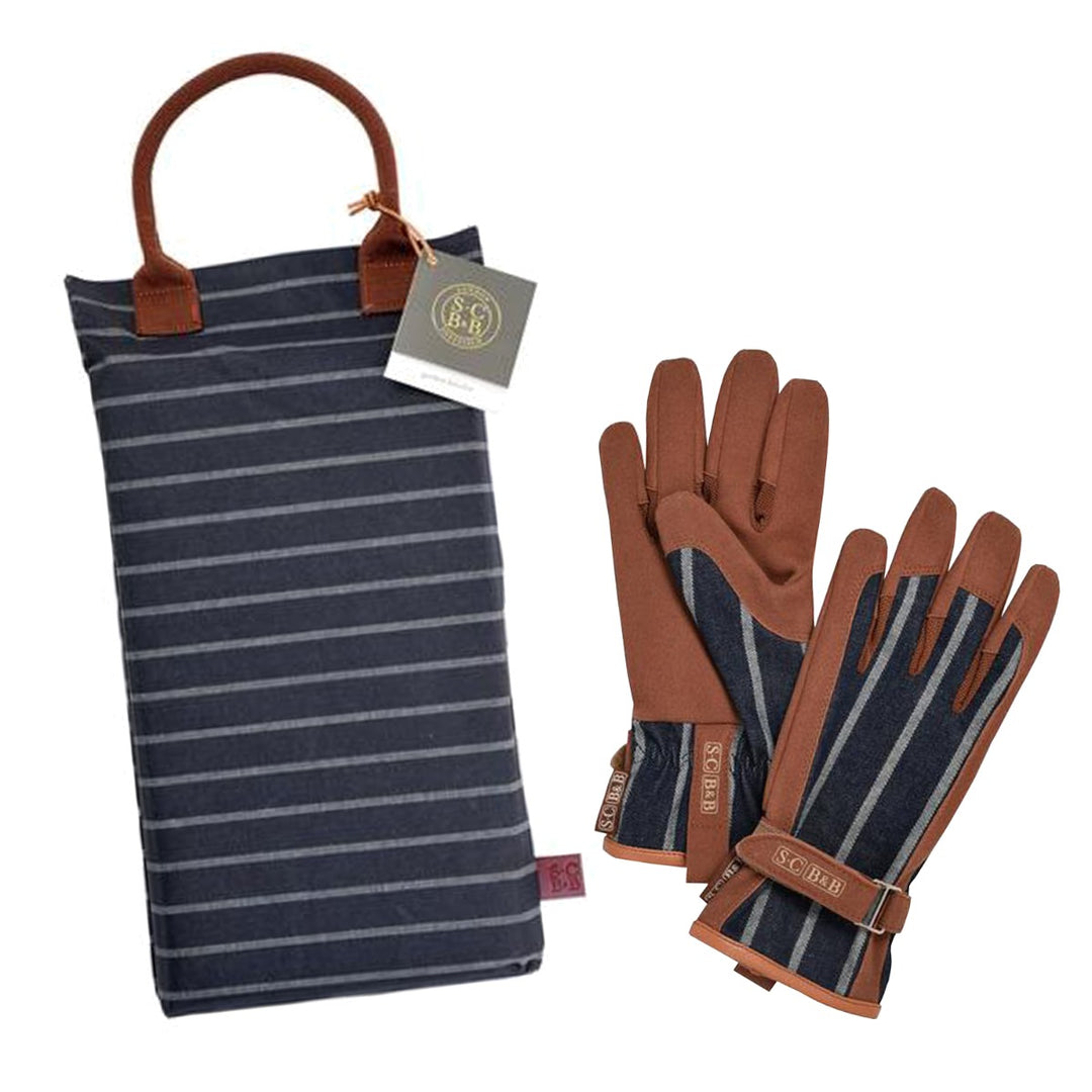 Sophie Conran Gloves & Kneeler Set - Blue