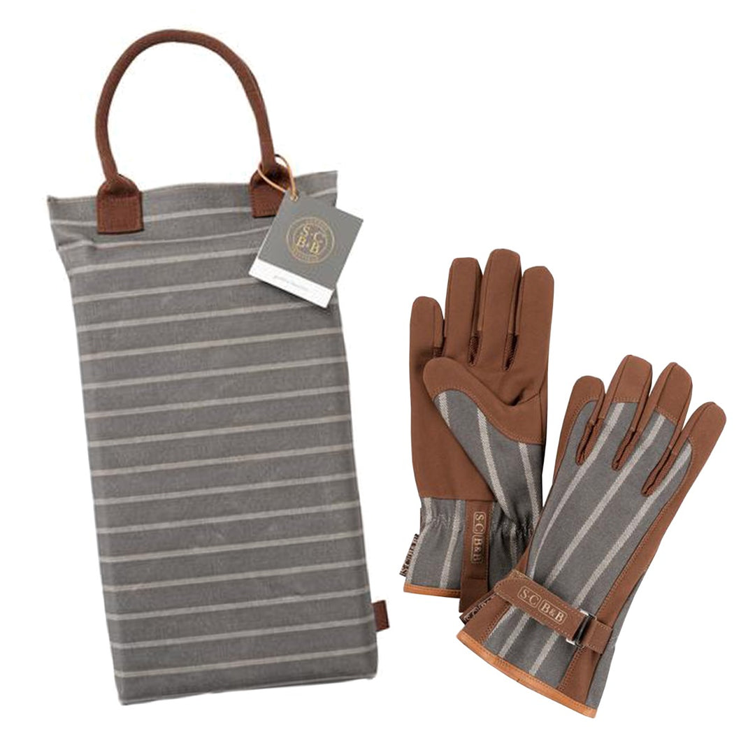 Sophie Conran Gloves & Kneeler Set - Grey