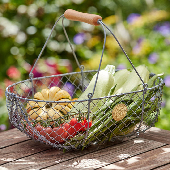 Burgon & Ball Sophie Conran Grey Basket - Large