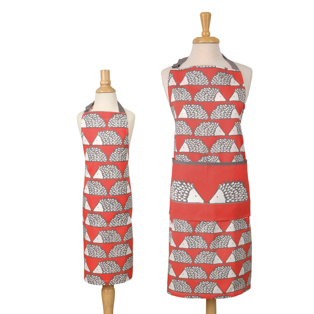 Scion Spike Adult & Children's Apron Set - Red