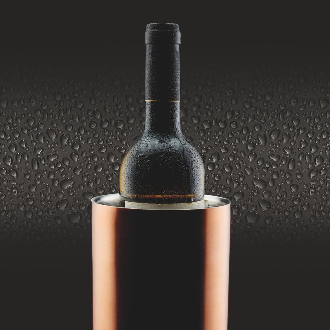 BarCraft Polished Copper Wine Cooler