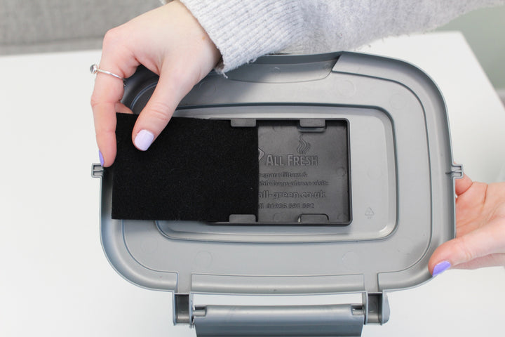All-Fresh Filter Holder & Filters - Odour Solution for Bins & Food Caddies