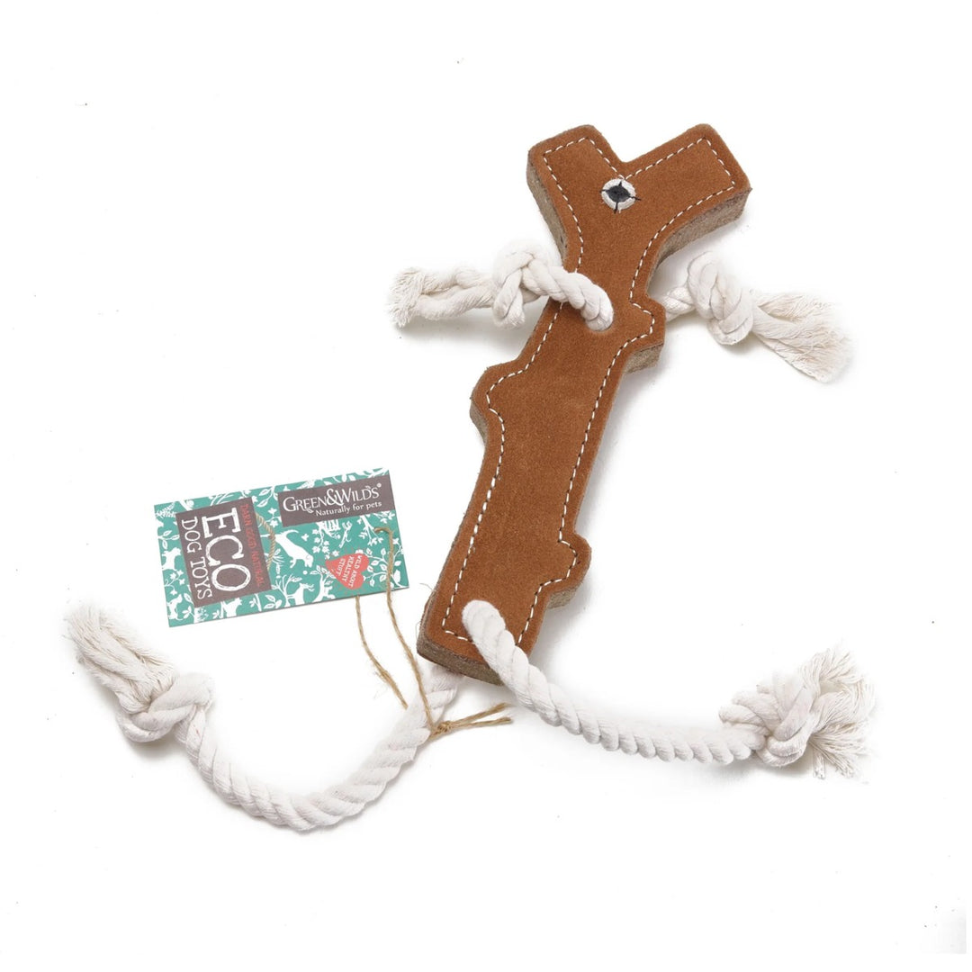 Green & Wilds Eco Dog Toy - Stick Man