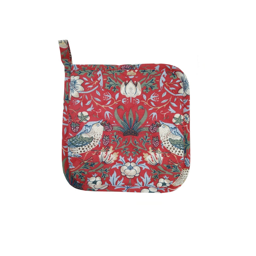 William Morris Fruit pot holder square for cooking 