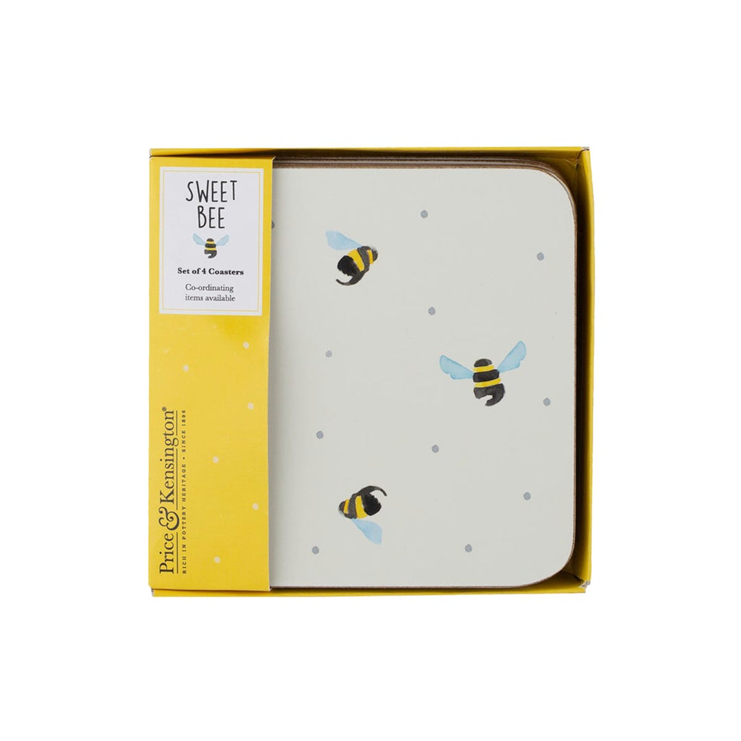 Price & Kensington Sweet Bee Cork Coasters