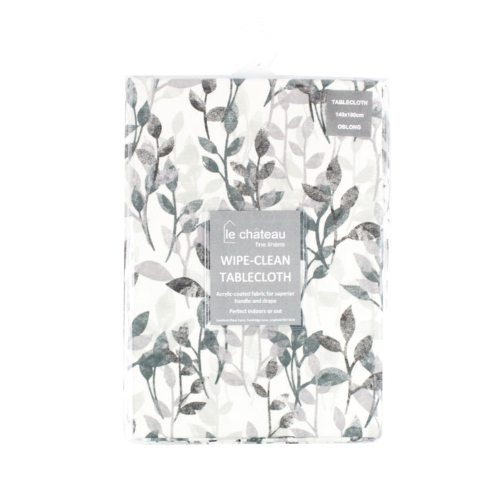 Le Chateau Wipe Clean Tablecloth - Grey Botany