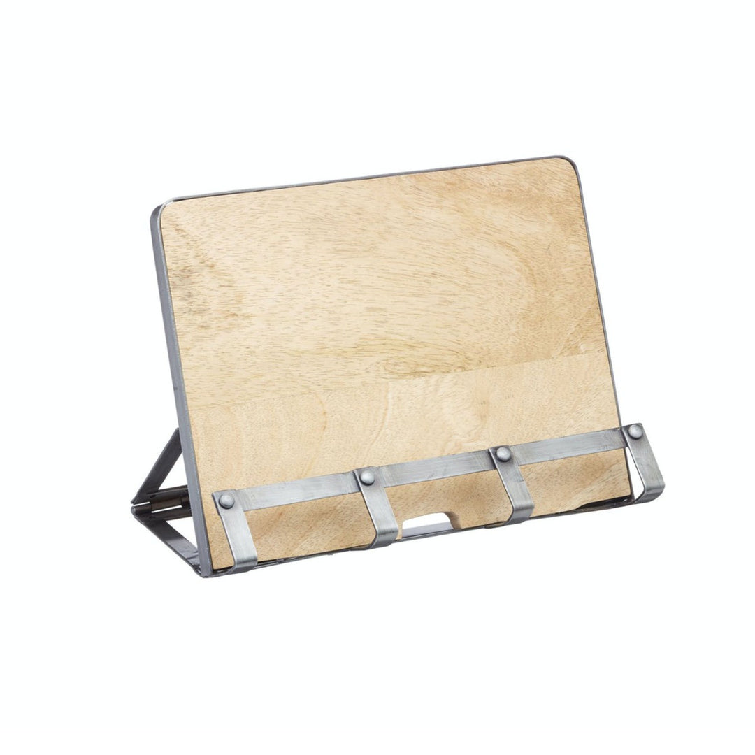 Industrial Kitchen Cookbook Stand & Tablet Holder