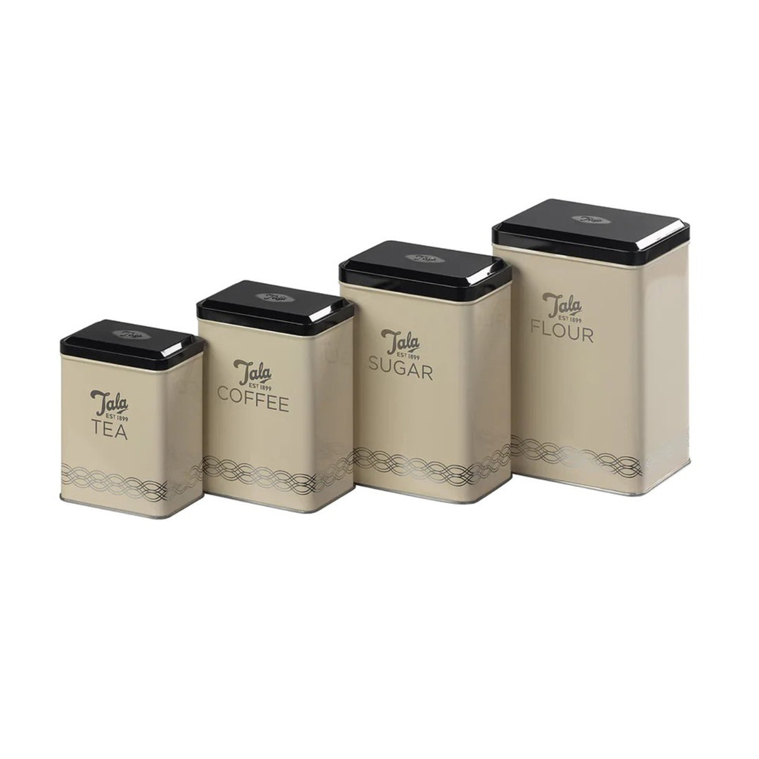 Tala Indigo & Ivory Kitchen Storage Tins Set