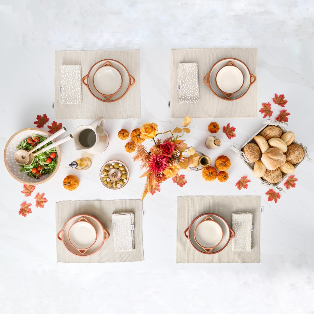 Dexam Sintra Terracotta Small Tapas Dish - Stone