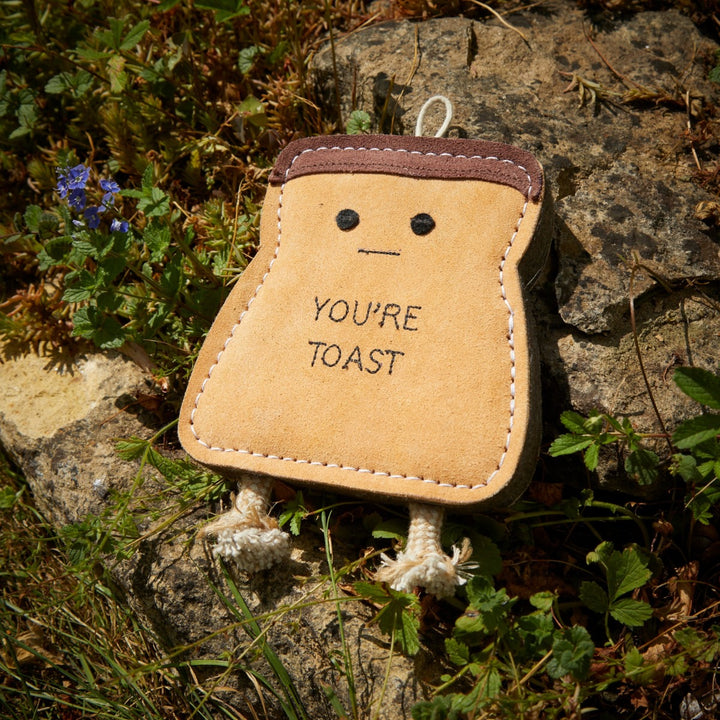 Green & Wilds Eco Dog Toy - You're Toast