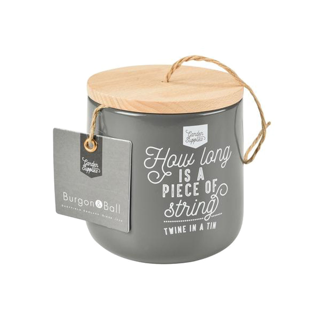 Burgon & Ball Twine Dispenser - Charcoal