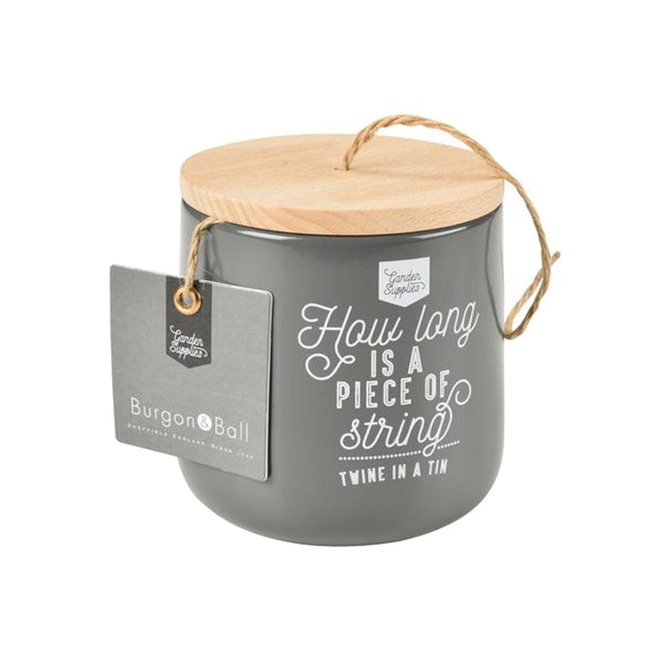 Burgon & Ball Twine Dispenser - Charcoal