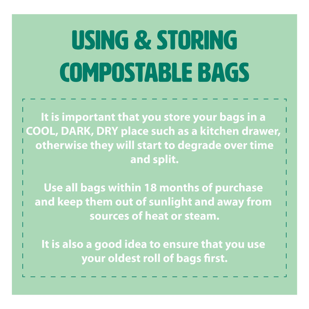 Addis 7L Compostable Kitchen Caddy Liners