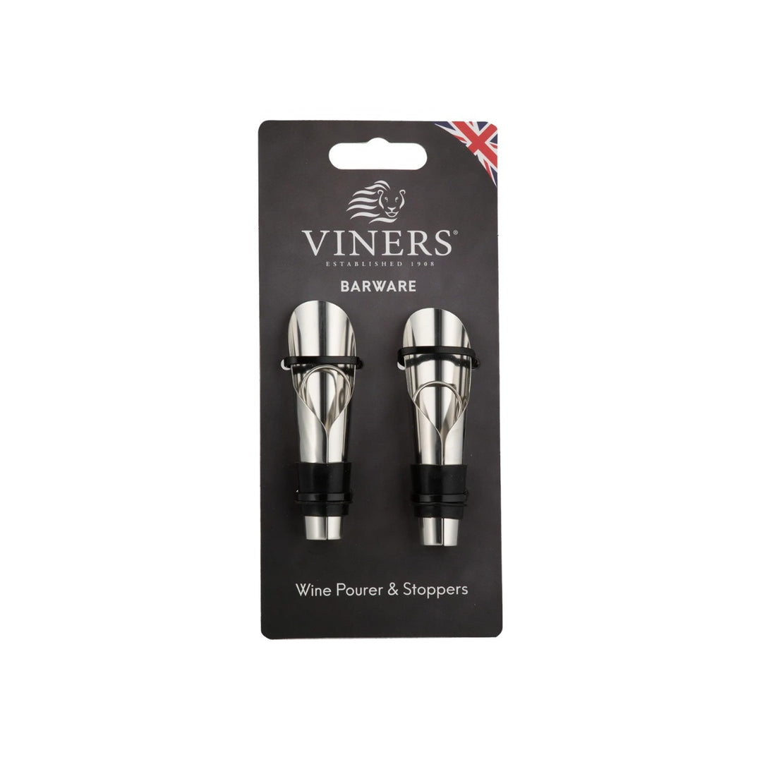 Viners Barware Wine Pourer/Stopper Set
