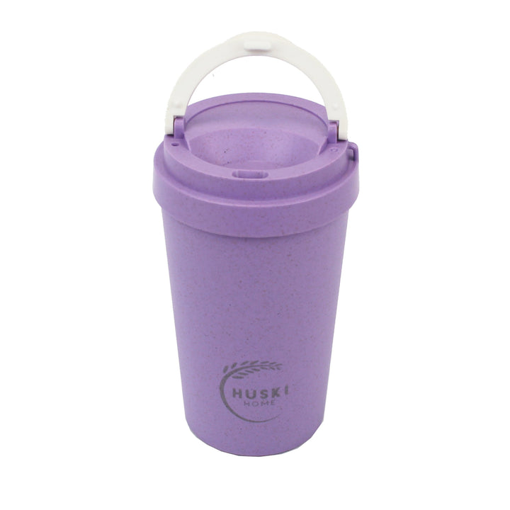 double walled travel mug for holding hot & cold drinks