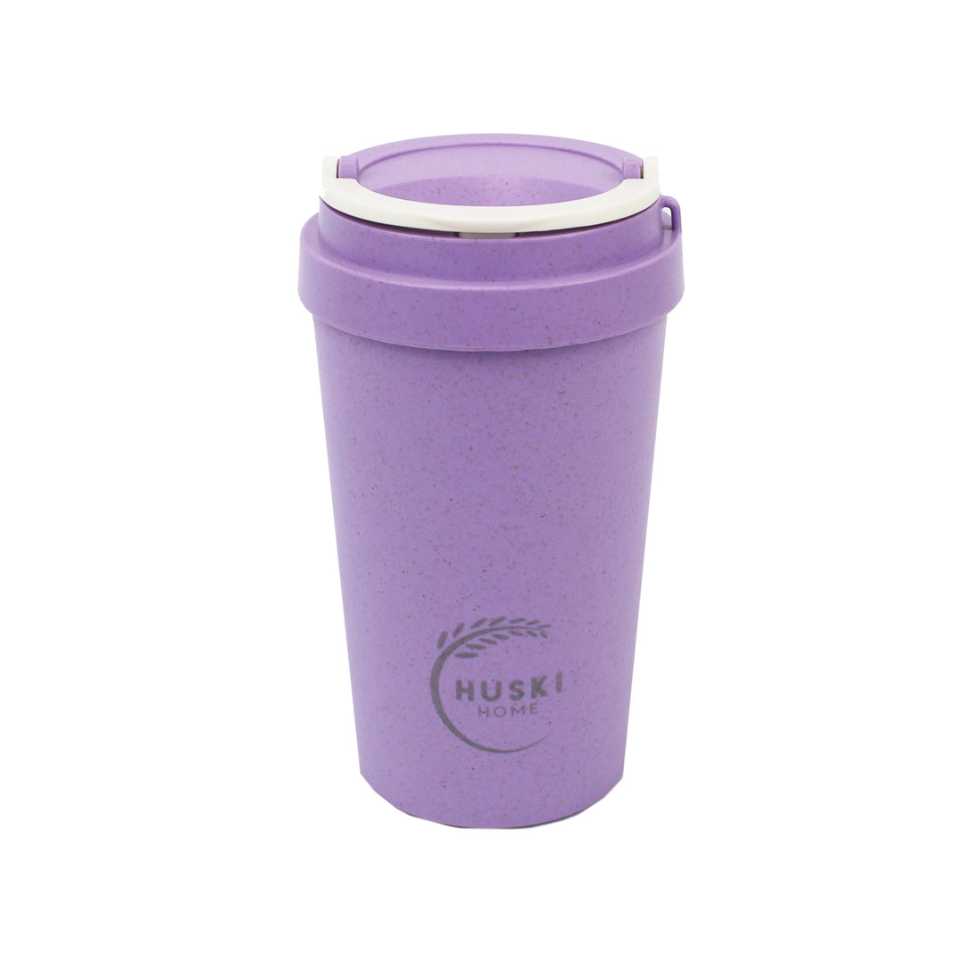 Eco friendly travel mug made from rice husks