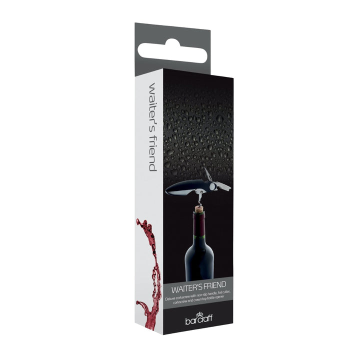BarCraft Deluxe Waiter's Friend Corkscrew