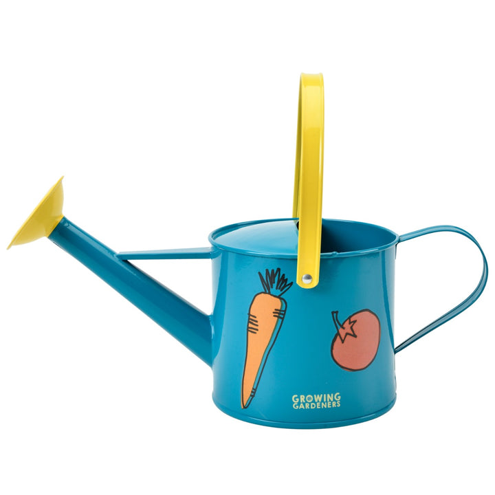  featuring a cheery design of flowers and vegetables.