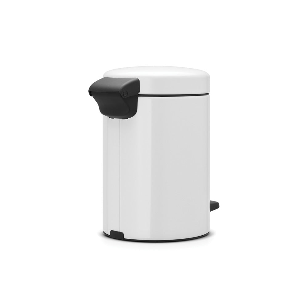 cream coloured storage bin 