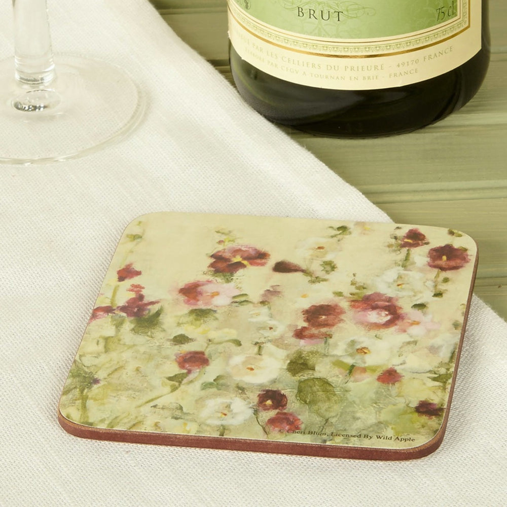  cork-backed coasters with Laquer finish