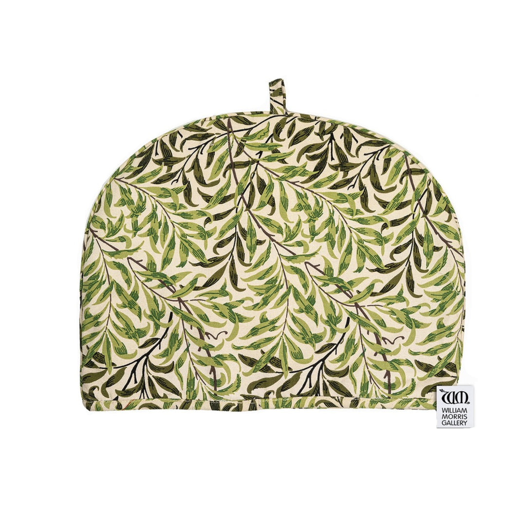 High quality tea cosy in William morris Willow Bough design and small loop handle