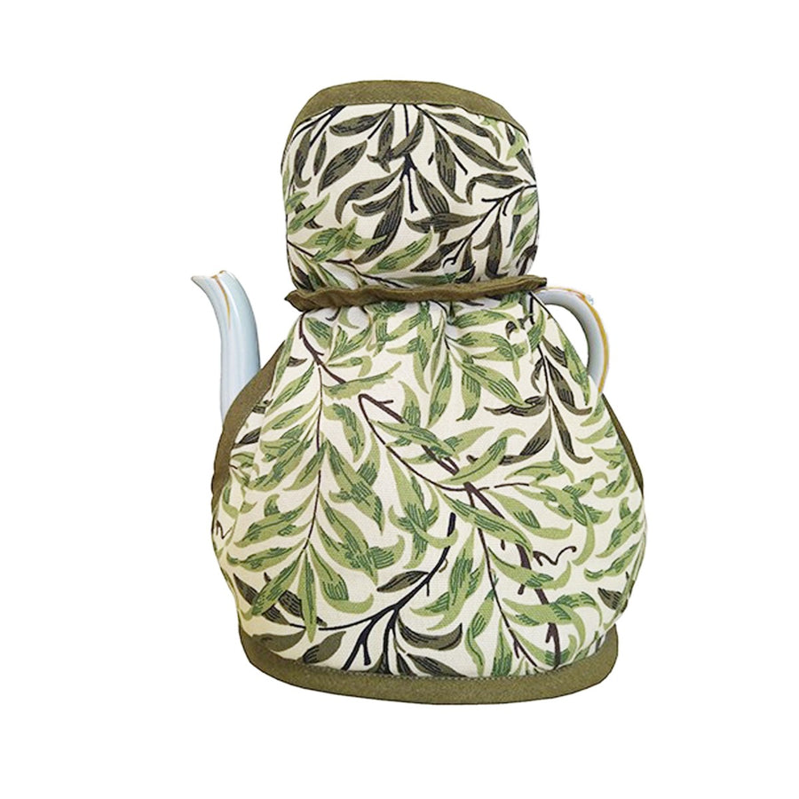 Victorian tea cosy with william morris willow bough print
