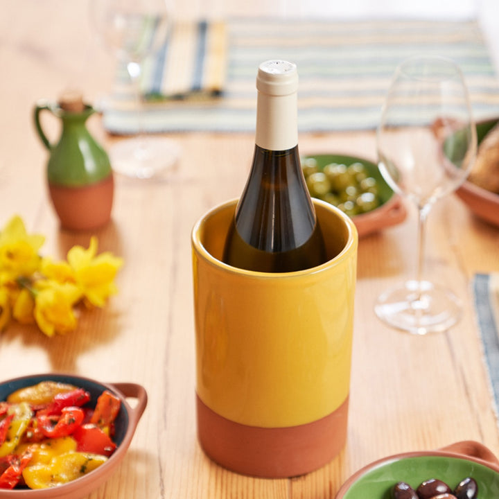 Dexam Sintra Terracotta Wine Cooler - Ochre