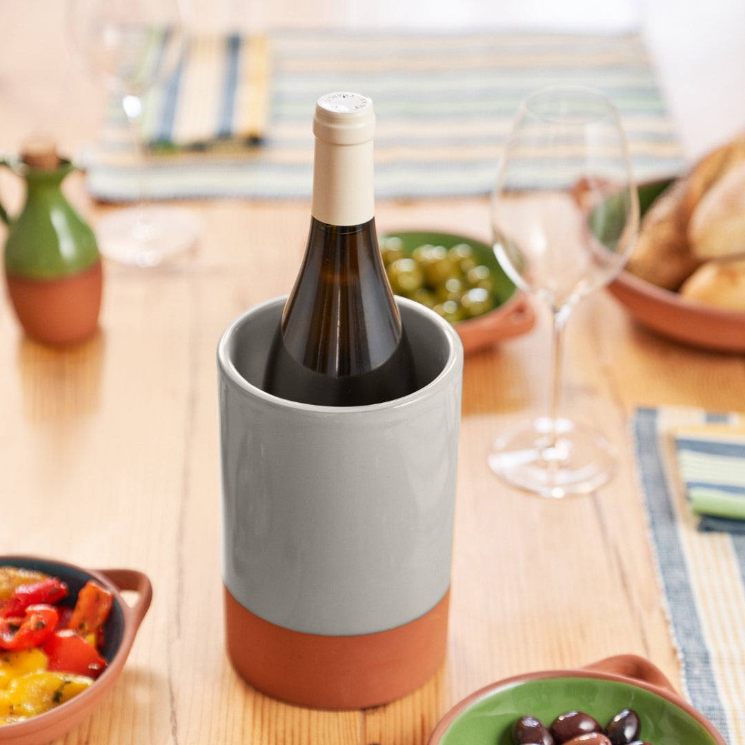 Dexam Sintra Terracotta Wine Cooler - Stone