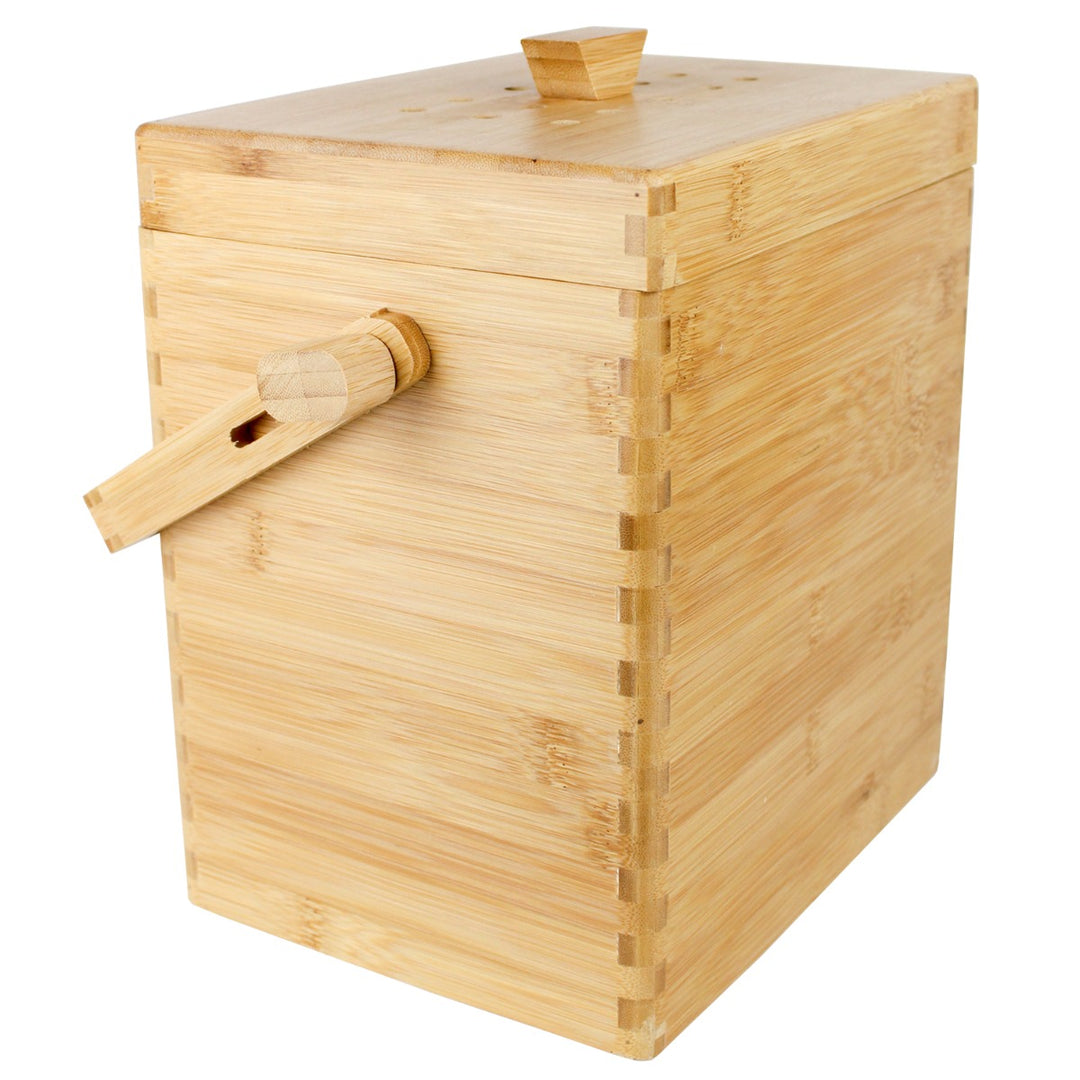 Wooden Bamboo Compost Caddy