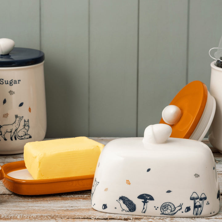 Price & Kensington Woodland Butter Dish