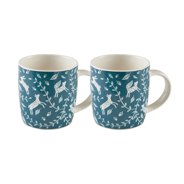 Price & Kensington Woodland Emerald Mug