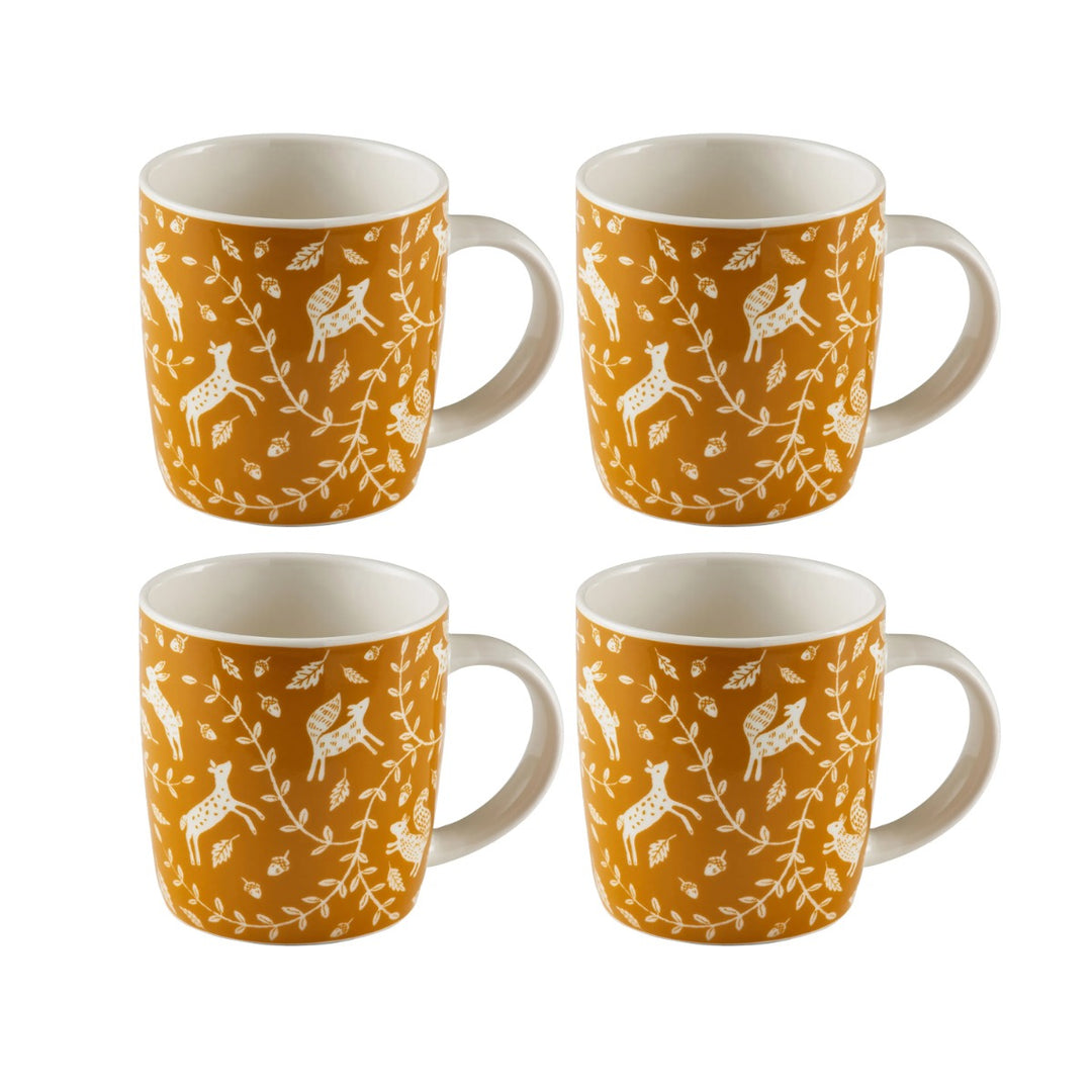 Price & Kensington Woodland Mustard Mug
