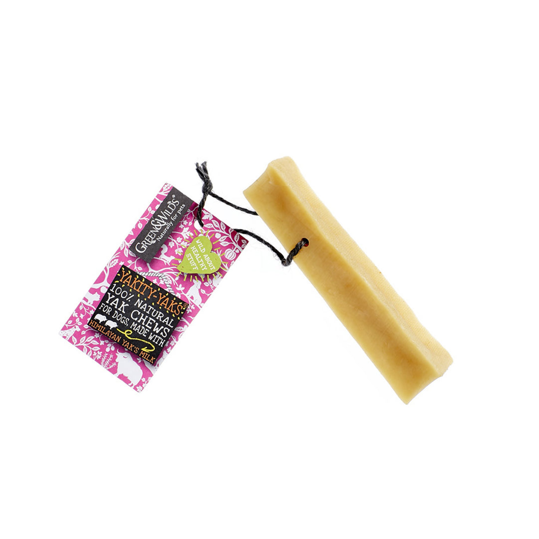 Green & Wilds Yakity Yak Dog Chew - Various Sizes