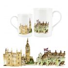 Purely Home Bone China Big Ben Mug By Rhiannon Chauncey