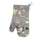 Le Chateau William Morris Strawberry Thief Single Oven Mitt - Blue