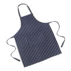 Le Chateau Butcher's Stripe Apron - Navy