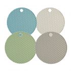 Colourworks Classics Silicone Trivets - Pastel - Set of 4