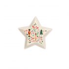 Dexam Nutcracker Ceramic Star Snack Bowl - Small