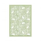 Le Chateau Forest Life Tea Towel - Green