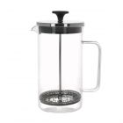 La Cafetiére Clear/Black Glass Cafetiere - 8 Cup