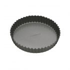 MasterClass Non-Stick Loose Base Fluted Quiche Tin - 25cm