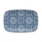 Atlantic Blue Melamine Rectangular Platter