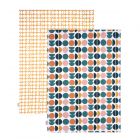 Dexam Retro Spot Recycled Cotton Tea Towels