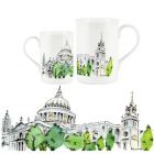 Purely Home Bone China St Paul's Cathedral Mug by Rhiannon Chauncey