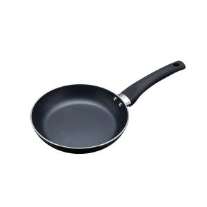 Frying pans with water-based hydrolon non-stick coating, available in a small, medium or large sizing.