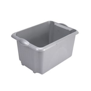 Addis 30L Unistore Box/Crate - Metallic Grey
