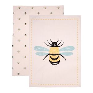 Dexam Bees Knees Tea Towels - Set of 2