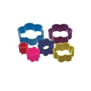 Colourworks Flower Cookie Cutters - Set of 6